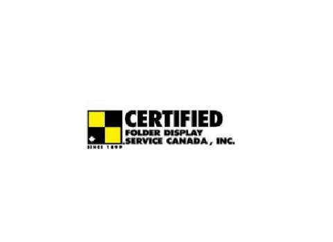 Certified Folder Display Service Canada, Inc.